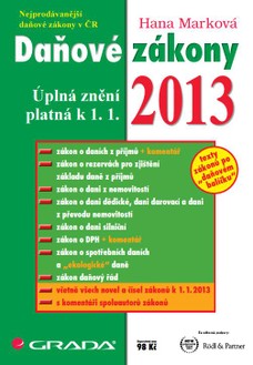 Daňové zákony 2013