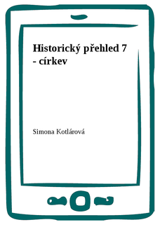 Historický přehled 7 - církev