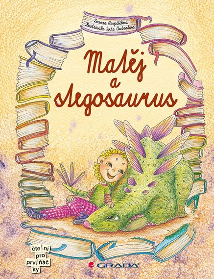 Matěj a stegosaurus