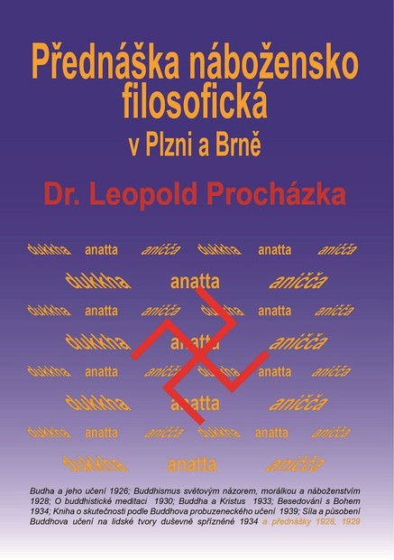 Přednáška nábožensko-filosofická v Plzni a Brně