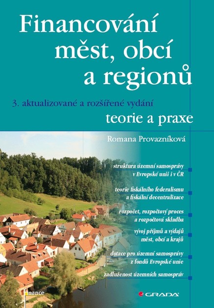 Financování měst, obcí a regionů - teorie a praxe