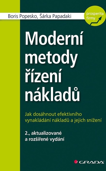 Moderní metody řízení nákladů