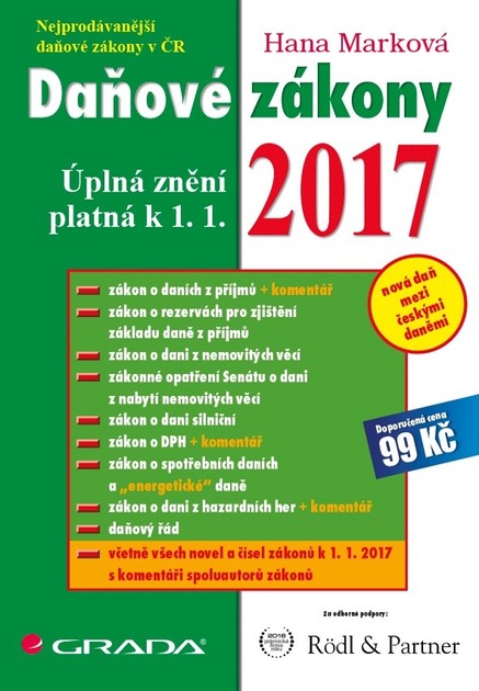 Daňové zákony 2017