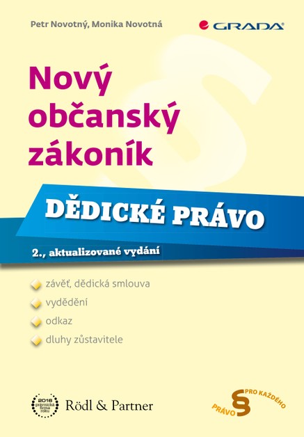 Nový občanský zákoník - Dědické právo