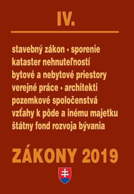 Zákony IV / 2019