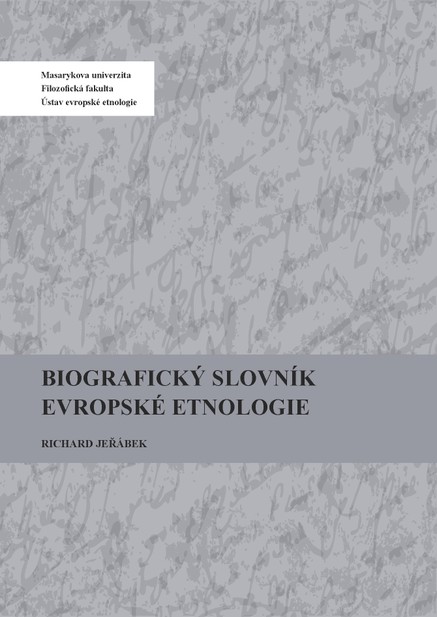 Biografický slovník evropské etnologie