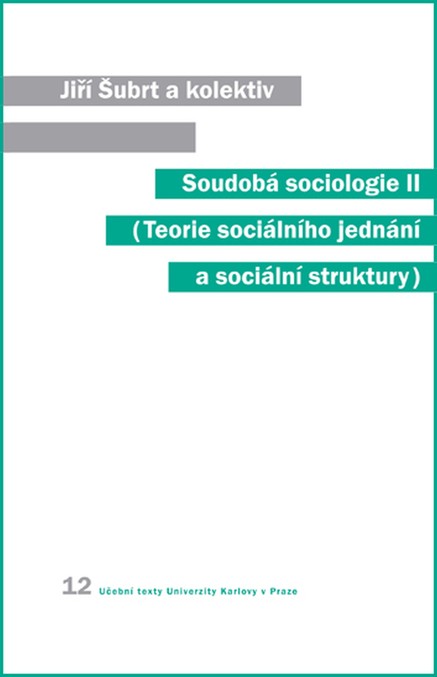 Soudobá sociologie II.