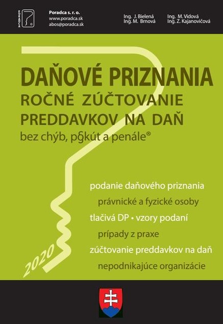 Daňové priznania 2020 + vyplnené vzory a tlačivá