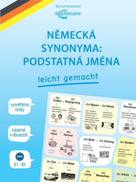 Německá synonyma: podstatná jména