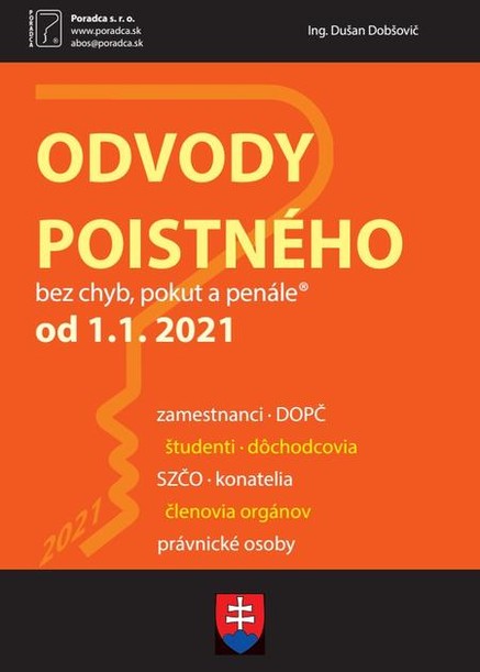 Odvody poistného od 1.1.2021