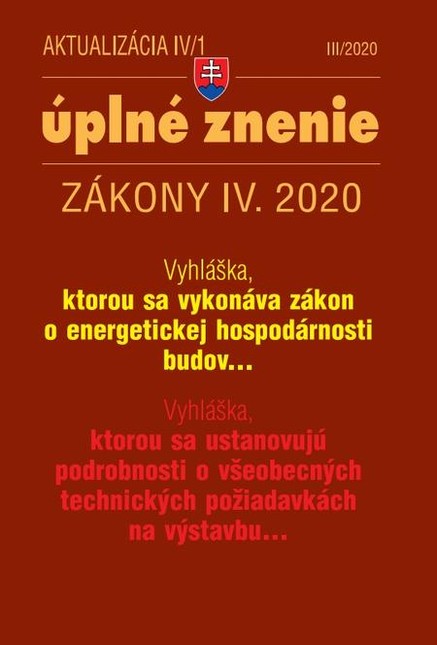 Aktualizácia IV/1 2020 - Zákon o energetickej hospodárnosti budov, Všeobecné technické požiadavky na výstavbu