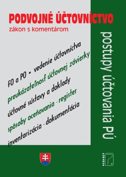 Podvojné účtovníctvo - zákony s komentárom