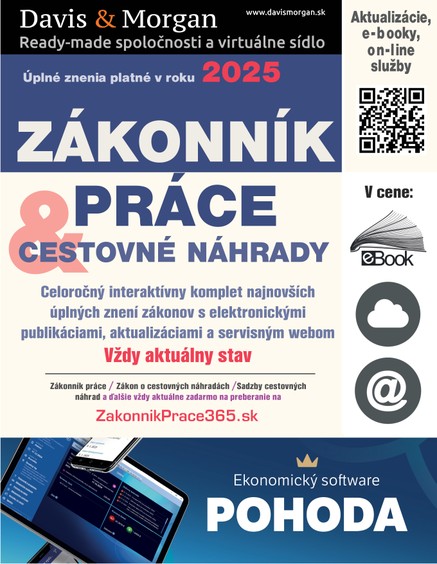 Zákonník práce & Cestovné náhrady 2025