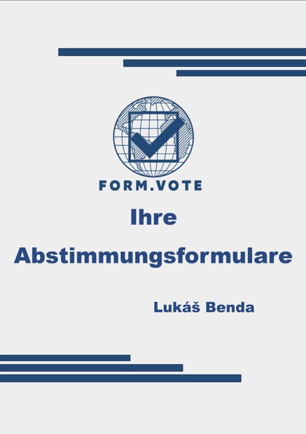form.vote Ihre Abstimmungsformulare
