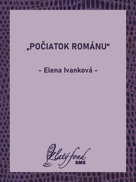 „Počiatok románu“