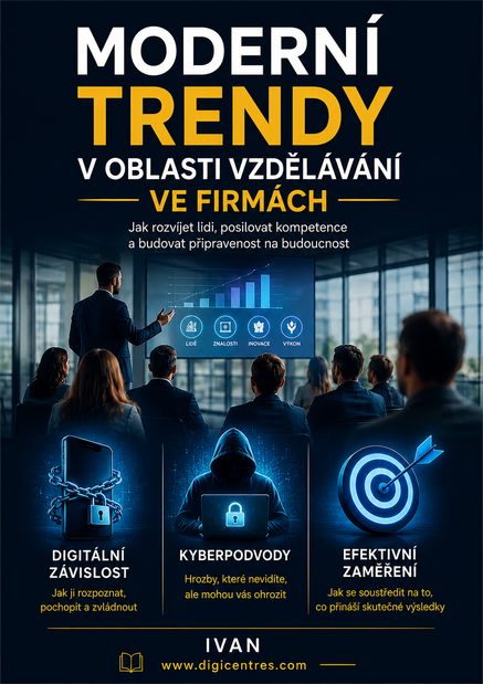 Moderní trendy v oblasti vzdělávaní ve firmách.