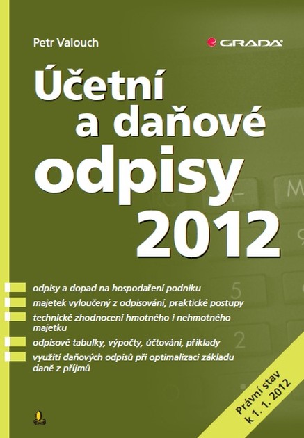 Účetní a daňové odpisy 2012