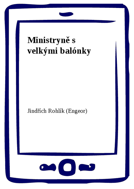 Ministryně s velkými balónky